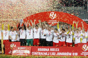 22.05.2019 Kielce. Centralna Liga Juniorów do lat 18. Korona Kielce zdobyła mistrzostwo Polski / Jarosław Kubalski / Radio Kielce