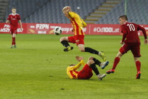 22.05.2019 Kielce. Centralna Liga Juniorów do lat 18. Korona Kielce zdobyła mistrzostwo Polski. Mecz Korona Kielce - Górnik Zabrze / Jarosław Kubalski / Radio Kielce