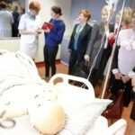 23.05.2019 Kielce. Wyższa Szkoła Ekonomii, Prawa i Nauk Medycznych. Otwarcie Centrum Symulacji Medycznych. Fantomy / Jarosław Kubalski / Radio Kielce