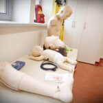 23.05.2019 Kielce. Wyższa Szkoła Ekonomii, Prawa i Nauk Medycznych. Otwarcie Centrum Symulacji Medycznych. Fantomy / Jarosław Kubalski / Radio Kielce