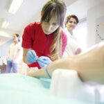 23.05.2019 Kielce. Wyższa Szkoła Ekonomii, Prawa i Nauk Medycznych. Otwarcie Centrum Symulacji Medycznych. Fantomy / Jarosław Kubalski / Radio Kielce