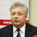 23.05.2019 Kielce. Politechnika Świętokrzyska dostała rządowe pieniądze na inwestycje. Wiceminister nauki Sebastian Skuza / Jarosław Kubalski / Radio Kielce