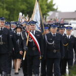25.05.2019 Skorzeszyce. Pogrzeb Druha Zdzisława Synowca - strażaka z Woli Jachowej. Strażak został ciężko ranny podczas akcji ratowniczo-gaśniczej w Radlinie, gdzie wybuchła butla z acetylenem. / Jarosław Kubalski / Radio Kielce