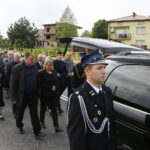 25.05.2019 Skorzeszyce. Pogrzeb Druha Zdzisława Synowca - strażaka z Woli Jachowej. Strażak został ciężko ranny podczas akcji ratowniczo-gaśniczej w Radlinie, gdzie wybuchła butla z acetylenem. / Jarosław Kubalski / Radio Kielce
