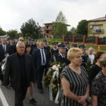 25.05.2019 Skorzeszyce. Pogrzeb Druha Zdzisława Synowca - strażaka z Woli Jachowej. Strażak został ciężko ranny podczas akcji ratowniczo-gaśniczej w Radlinie, gdzie wybuchła butla z acetylenem. / Jarosław Kubalski / Radio Kielce