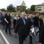 25.05.2019 Skorzeszyce. Pogrzeb Druha Zdzisława Synowca - strażaka z Woli Jachowej. Strażak został ciężko ranny podczas akcji ratowniczo-gaśniczej w Radlinie, gdzie wybuchła butla z acetylenem. / Jarosław Kubalski / Radio Kielce