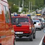 25.05.2019 Skorzeszyce. Pogrzeb Druha Zdzisława Synowca - strażaka z Woli Jachowej. Strażak został ciężko ranny podczas akcji ratowniczo-gaśniczej w Radlinie, gdzie wybuchła butla z acetylenem. / Jarosław Kubalski / Radio Kielce