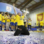 25.05.2019 Kielce. PGNiG Superliga. PGE Vive Kielce zostało po raz 16 mistrzem Polski. Piłkarze i kibice cieszą się ze zwycięstwa / Jarosław Kubalski / Radio Kielce