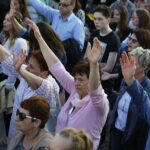 26.05.2019 Kielce. Uwielbienie Najświętszego Sakramentu na Rynku / Jarosław Kubalski / Radio Kielce