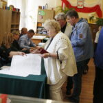 26.05.2019 Kielce. Wybory do europarlamentu. Komisja wyborcza nr 81 / Jarosław Kubalski / Radio Kielce