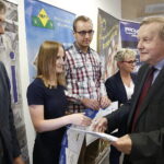 27.05.2019 Kielce. PŚk. Przedsiębiorcy i Kielecki Park Technologiczny nagrodzili najlepszych autorów prac dyplomowych z Politechniki Świętokrzyskiej / Jarosław Kubalski / Radio Kielce