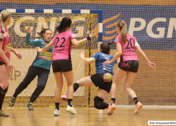 Kielce. Mecz Korona Handball - KPR Jelenia Góra / Krzysztof Klimek / Radio Kielce