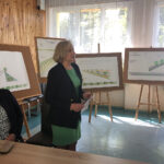 Sandomierz. Rozstrzygnięcie konkursu dotyczącego zmian przy ulicy Podwale Górne. Na zdjęciu: Małgorzata Rak i Halina Skorupa, Szkoła Rolnicza w Sandomierzu / Grażyna Szlęzak-Wójcik / Radio Kielce