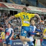 Pierwszy mecz finałowy PGNiG Superligi Orlen Wisła Płock - PGE Vive Kielce / Krzysztof Bujnowicz / Radio Kielce