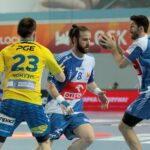 Pierwszy mecz finałowy PGNiG Superligi Orlen Wisła Płock - PGE Vive Kielce / Krzysztof Bujnowicz / Radio Kielce