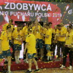 Finał Pucharu Polski Orlen Wisła Płock - PGE Vive Kielce. Ceremonia wręczenia trofeum / Krzysztof Bujnowicz / Radio Kielce