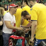 Finał Pucharu Polski Orlen Wisła Płock - PGE Vive Kielce. Ceremonia wręczenia trofeum / Krzysztof Bujnowicz / Radio Kielce