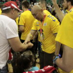 Finał Pucharu Polski Orlen Wisła Płock - PGE Vive Kielce. Ceremonia wręczenia trofeum / Krzysztof Bujnowicz / Radio Kielce