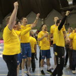 Finał Pucharu Polski Orlen Wisła Płock - PGE Vive Kielce. Ceremonia wręczenia trofeum / Krzysztof Bujnowicz / Radio Kielce