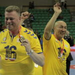 Finał Pucharu Polski Orlen Wisła Płock - PGE Vive Kielce. Ceremonia wręczenia trofeum / Krzysztof Bujnowicz / Radio Kielce