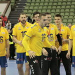 Finał Pucharu Polski Orlen Wisła Płock - PGE Vive Kielce. Ceremonia wręczenia trofeum / Krzysztof Bujnowicz / Radio Kielce