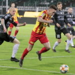 36. kolejka LOTTO Ekstraklasy: Zagłębie Sosnowiec - Korona Kielce. Oktawian Skrzecz / Krzysztof Bujnowicz / Radio Kielce