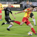 36. kolejka LOTTO Ekstraklasy: Zagłębie Sosnowiec - Korona Kielce. Oktawian Skrzecz / Krzysztof Bujnowicz / Radio Kielce