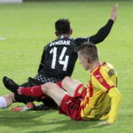 36. kolejka LOTTO Ekstraklasy: Zagłębie Sosnowiec - Korona Kielce. Jakub Żubrowski / Krzysztof Bujnowicz / Radio Kielce