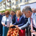 Konferencja wiceminister Anny Krupki. Na zdjęciu: Maria Zuba - poseł PiS, Marek Kwitek - poseł PiS, Anna Krupka - wiceminister Sportu i Turystki i Krzysztof Słoń - senator RP / Michał Kita / Radio Kielce