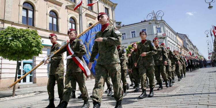 Obchody 227. rocznicy uchwalenia Konstytucji 3 Maja / Marzena Mąkosa / Radio Kielce