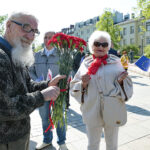Kielce. Pochód pierwszomajowy zorganizowany przez Sojusz Lewicy Demokratycznej / Marzena Mąkosa / Radio Kielce