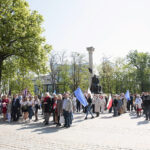 Kielce. Pochód pierwszomajowy zorganizowany przez Sojusz Lewicy Demokratycznej / Marzena Mąkosa / Radio Kielce