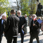 Kielce. Pochód pierwszomajowy zorganizowany przez Sojusz Lewicy Demokratycznej / Marzena Mąkosa / Radio Kielce