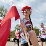 Piekoszów. Bieg „Z flagą w ręku” / Marzena Mąkosa / Radio Kielce