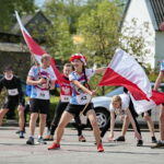 Piekoszów. Bieg „Z flagą w ręku” / Marzena Mąkosa / Radio Kielce