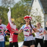 Piekoszów. Bieg „Z flagą w ręku” / Marzena Mąkosa / Radio Kielce