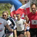 Piekoszów. Bieg „Z flagą w ręku” / Marzena Mąkosa / Radio Kielce