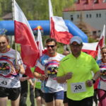 Piekoszów. Bieg „Z flagą w ręku” / Marzena Mąkosa / Radio Kielce