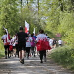 Piekoszów. Bieg „Z flagą w ręku” / Marzena Mąkosa / Radio Kielce