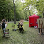 Retro Piknik w Parku Miejskim / Marzena Mąkosa / Radio Kielce