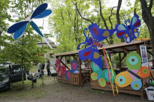 Retro Piknik w parku miejskim / Marzena Mąkosa / Radio Kielce