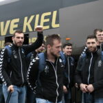 Powitanie zespołu PGE Vive / Marzena Mąkosa / Radio Kielce