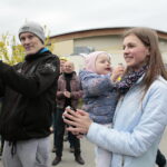 Powitanie zespołu PGE Vive / Marzena Mąkosa / Radio Kielce