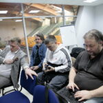 Hala Legionów. Losowanie półfinałów Ligi Mistrzów / Marzena Mąkosa / Radio Kielce