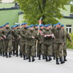 Wręczenie broni elewom w Centrum Przygotowań do Misji Zagranicznych w Kielcach / Marzena Mąkosa / Radio Kielce