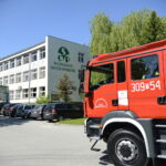 Ćwiczenia policji i straży pożarnej / Marzena Mąkosa / Radio Kielce