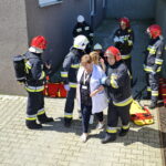Ćwiczenia policji i straży pożarnej / Marzena Mąkosa / Radio Kielce