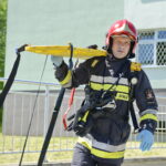 Ćwiczenia policji i straży pożarnej / Marzena Mąkosa / Radio Kielce