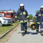 Ćwiczenia policji i straży pożarnej / Marzena Mąkosa / Radio Kielce