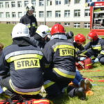 Ćwiczenia policji i straży pożarnej / Marzena Mąkosa / Radio Kielce